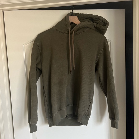 Off White Green Floral Hoodie Woman’s Small MSRP: $595 - Picture 2 of 5